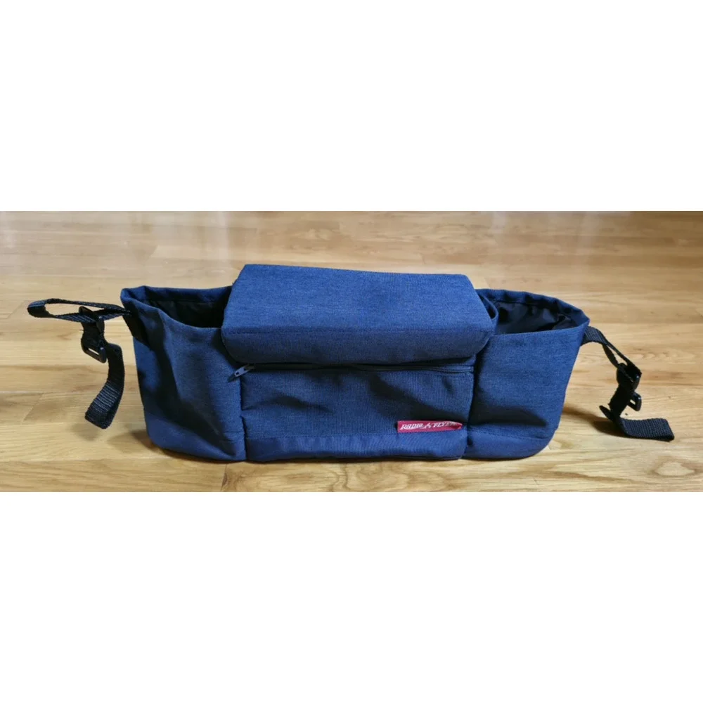 Radio Flyer Stroll N Wagon Stroller Organizer Bag Navy Blue Parent Caddy